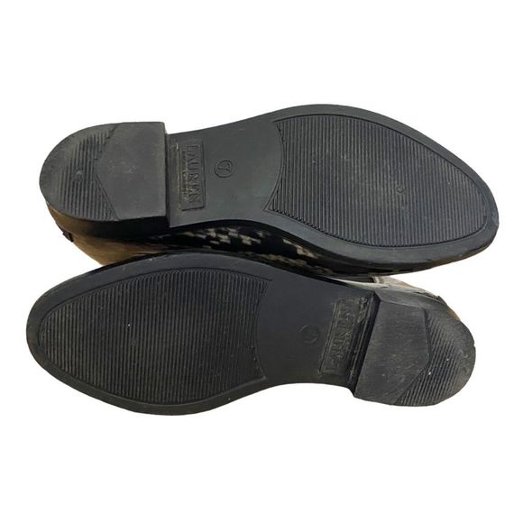 Lauren Ralph Lauren Tally Bo Rai Snakeskin Rubber Booties - Size 7 - Picture 7 of 7